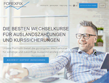 Tablet Screenshot of forexfix.com
